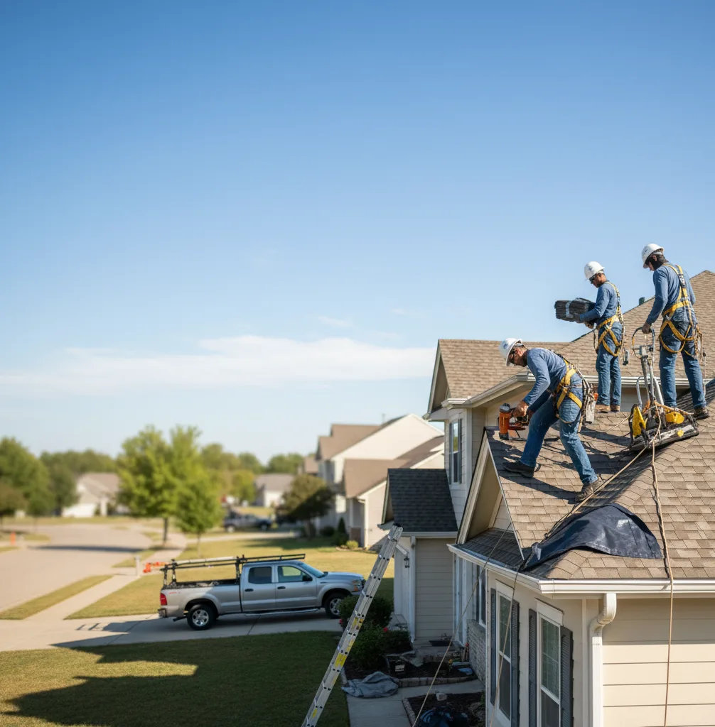 Commercial Roof Repair in Springville, IN